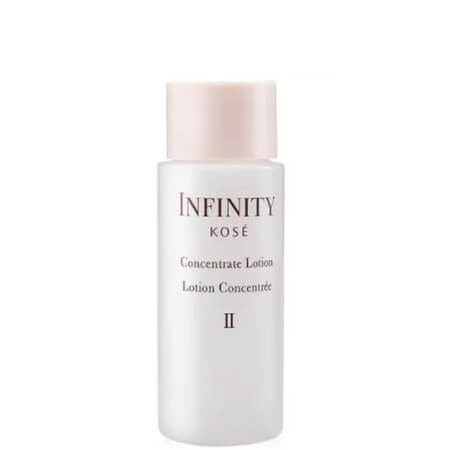 Kose Infinity Concentrate Lotion II ผลิตภัณฑ์ดูแลผิวที่ช่วยเสริมสร้างคอลลาเจนมา INFINITY Concentrate Lotion ช่วยเสริมสร้างและฟื้นฟูให้คอลลาเจนแข็งแรง เพื่อให้ผิวกลับมาเต่งตึง กระชับ เปล่งปลั่งกระจ่างใสอีกครั้ง